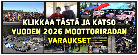 Pesämäen Moottoriradan varaukset 2023